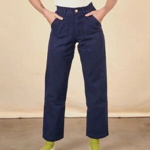 BIG BUD PRESS NAVY WORK PANTS | XXS